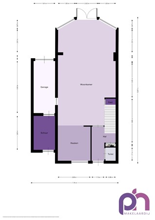 Floorplan - Dreef 111, 3264 TB Nieuw-Beijerland